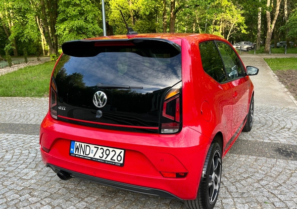 Volkswagen up! cena 22900 przebieg: 217000, rok produkcji 2012 z Nieszawa małe 704